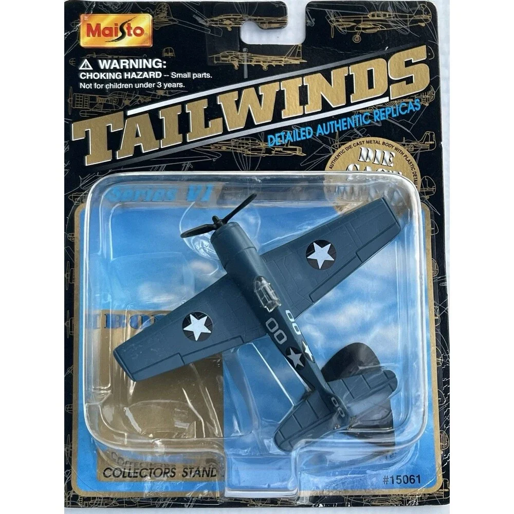 American Grumman F6F Hellcat Diecast Military Airplane Maisto Tailwinds